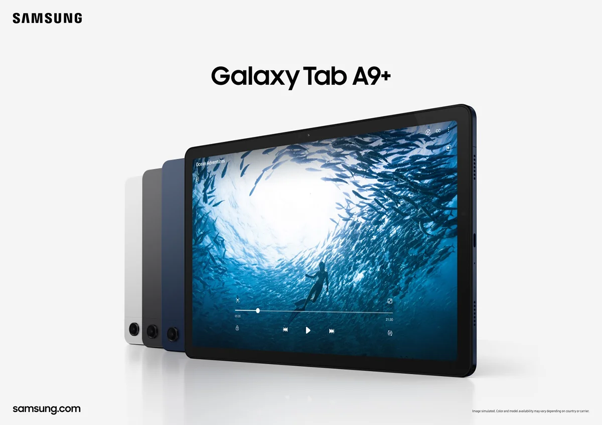 Samsung lanza las tabletas Galaxy Tab A9 y Galaxy Tab A9+, con pantallas de  hasta 11 pulgadas