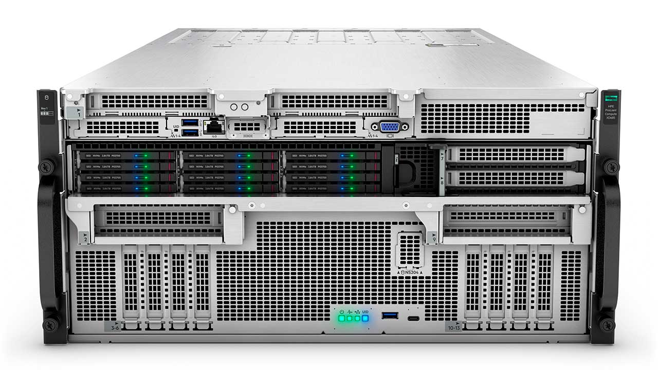 HPE lanza servidores ProLiant con tecnología AMD para acelerar el entrenamiento de modelos de IA a gran escala