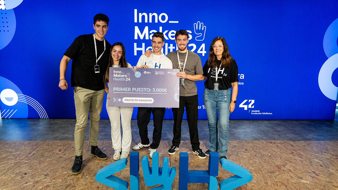 Aeris, ReCero y Acté se alzan con el premio de la sexta edición de Innomakers4Health de Wayra, Pfizer y Fundación Pfizer